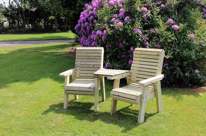Love Seat angled